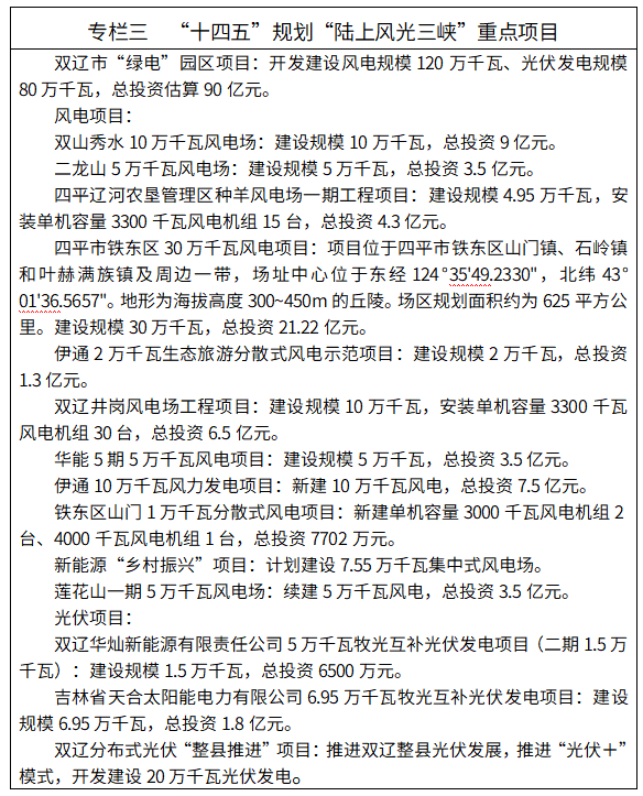 四平市人民政府办公室关于印发四平市能源发展“十四五”规划的通知必威 必威betway(图3)