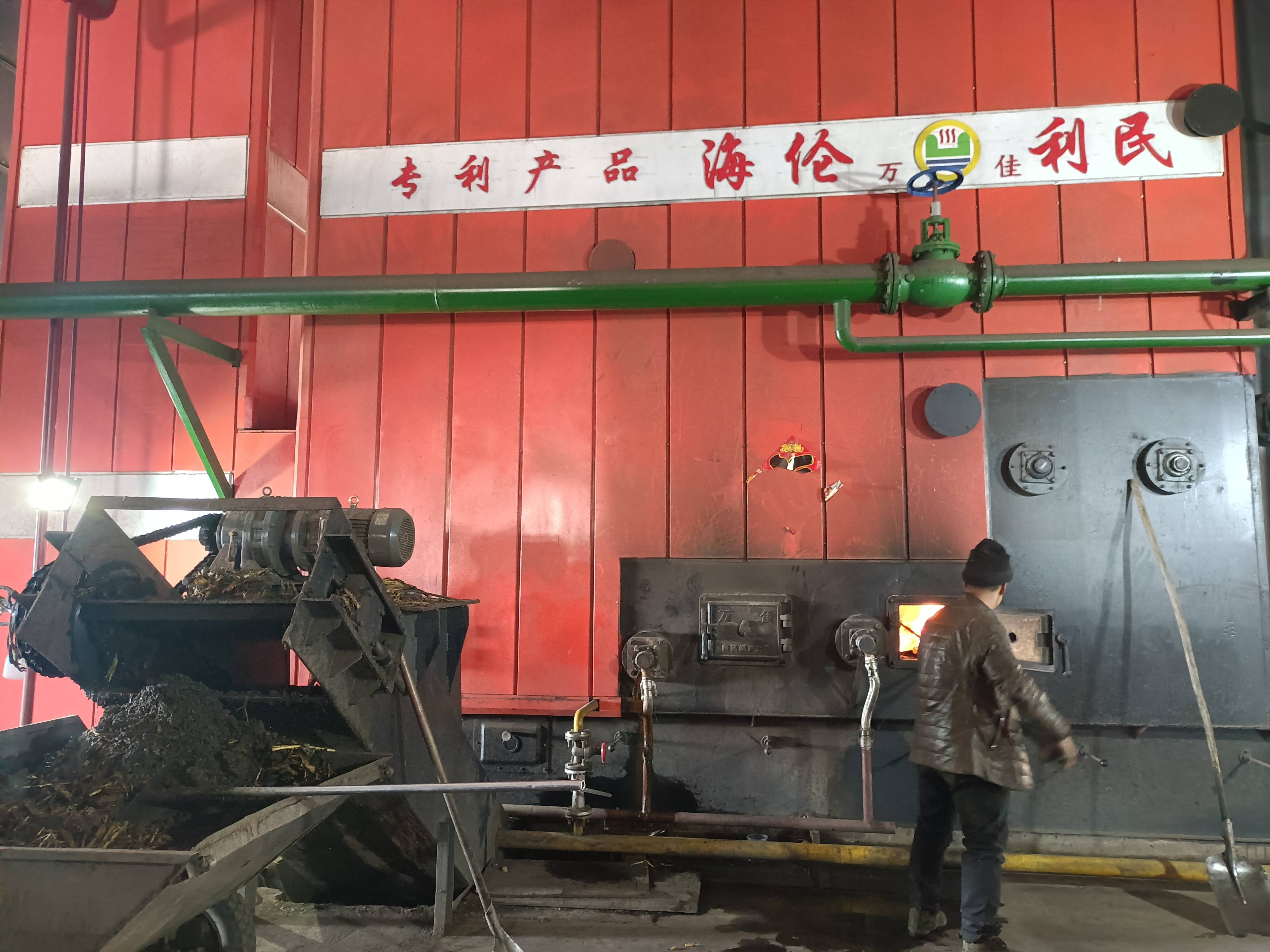 必威 betway必威秸秆捆烧直燃热风炉成粮食烘干救命稻草 500吨的烘干塔每天节省3万元！(图6)